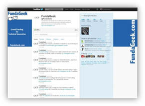Fundageek Twitter page thumbnail